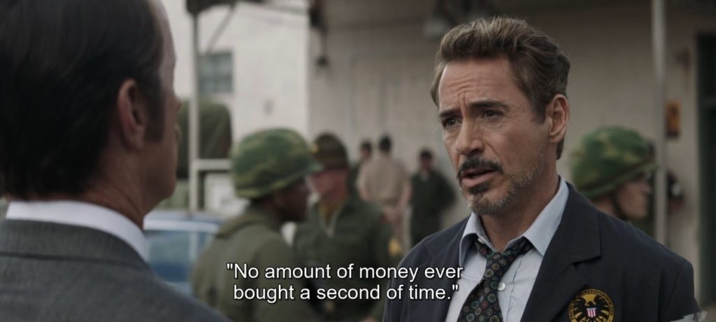 compound interest tony stark